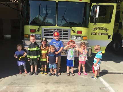 Day at the Fire Station for School